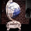 Wooden City - Wooden Globe - Blue